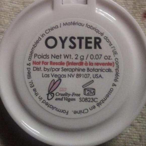 🐚 Seraphine Botanicals "Oyster" Diamantine Beaming Highlighter - Picture 7 of 9